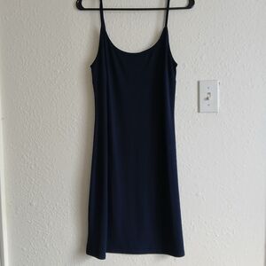Navy Blue Slip Dress Small
